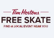 Tim Hortons 免费溜冰活动！小伙伴们约起来~