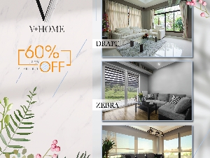 V+HOME 各式窗帘厂家直销