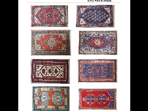 丽家家居大量手织纯羊毛波斯地毯，每块都独一无二！
