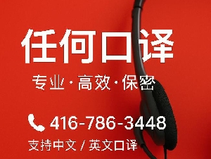 各种口译