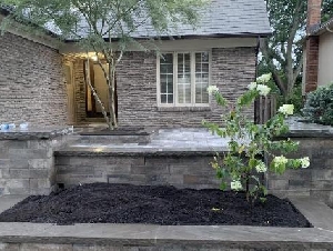 LIXIN LANDSCAPING 园艺  车道 天然石 诚信经营 服务至上