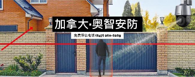 大多伦多AI 4K警报摄像头 商业门禁  网络