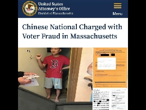 
                冒名投票还害房东丢绿卡？33岁华男被控
            